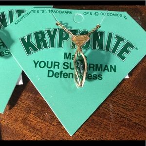 Vintage superman charm with Chain collectible